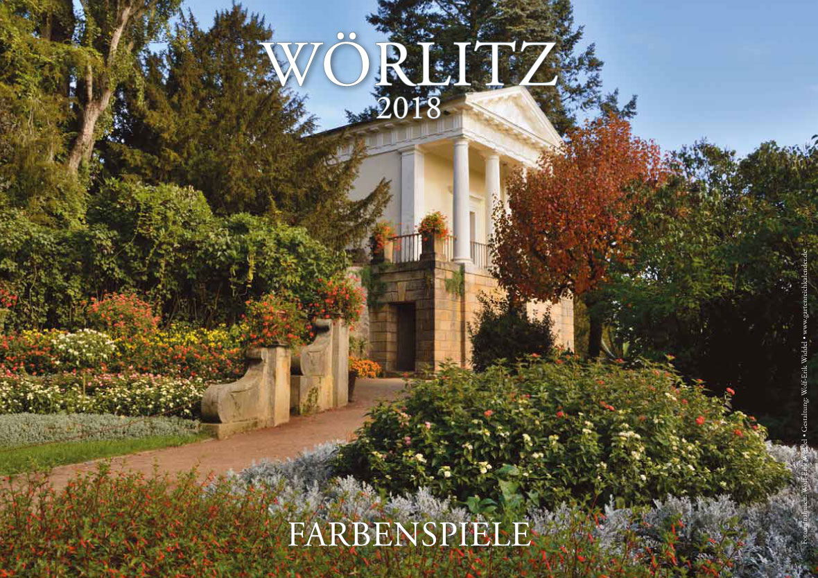 Titelbild des Wörlitzkalenders 2018