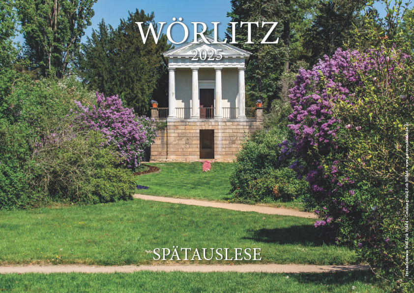 Titelbild des Wörlitzkalenders 2025