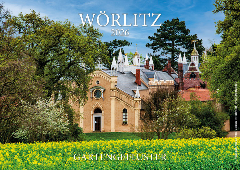 Titelbild des Wörlitzkalenders 2026