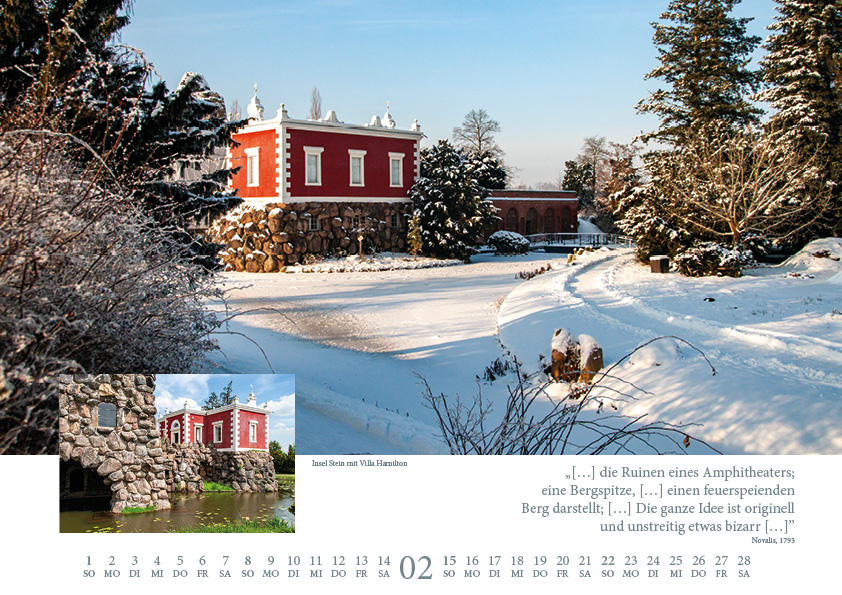 Februar 2026 – vollständige Kalender-Monatsseite