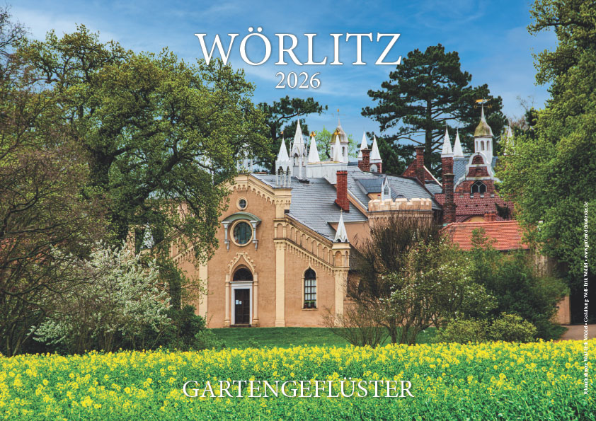 Titelbild des Wörlitzkalenders 2026
